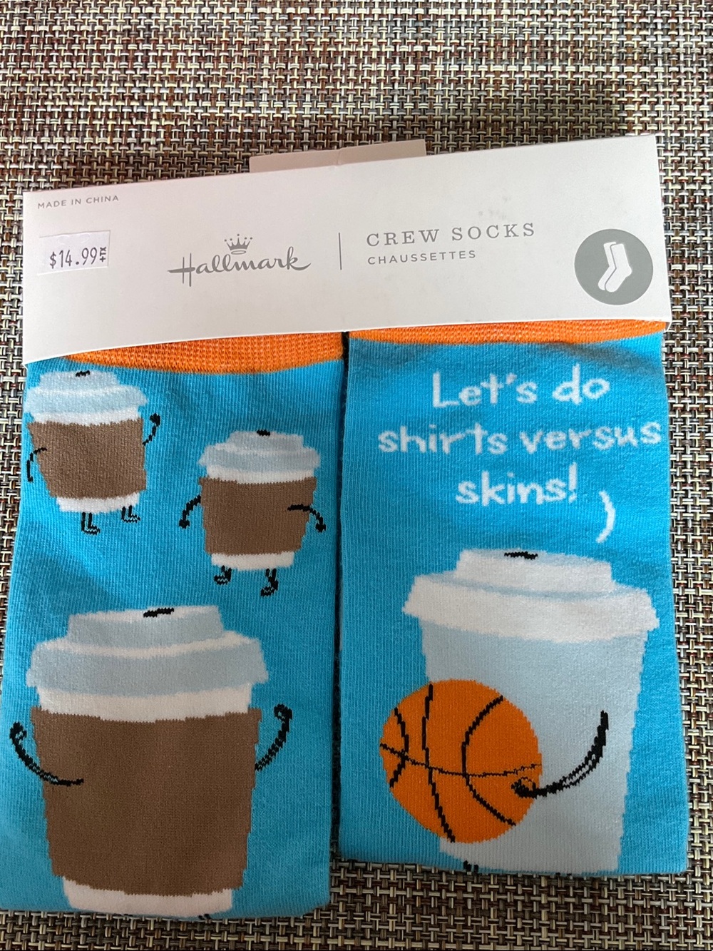 Hallmark  Crew Socks, unisex, NWT